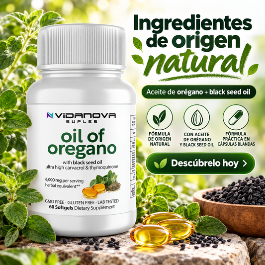 ACEITE DE OREGANO | SEMILLA NEGRA