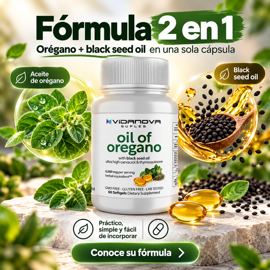 ACEITE DE OREGANO | SEMILLA NEGRA